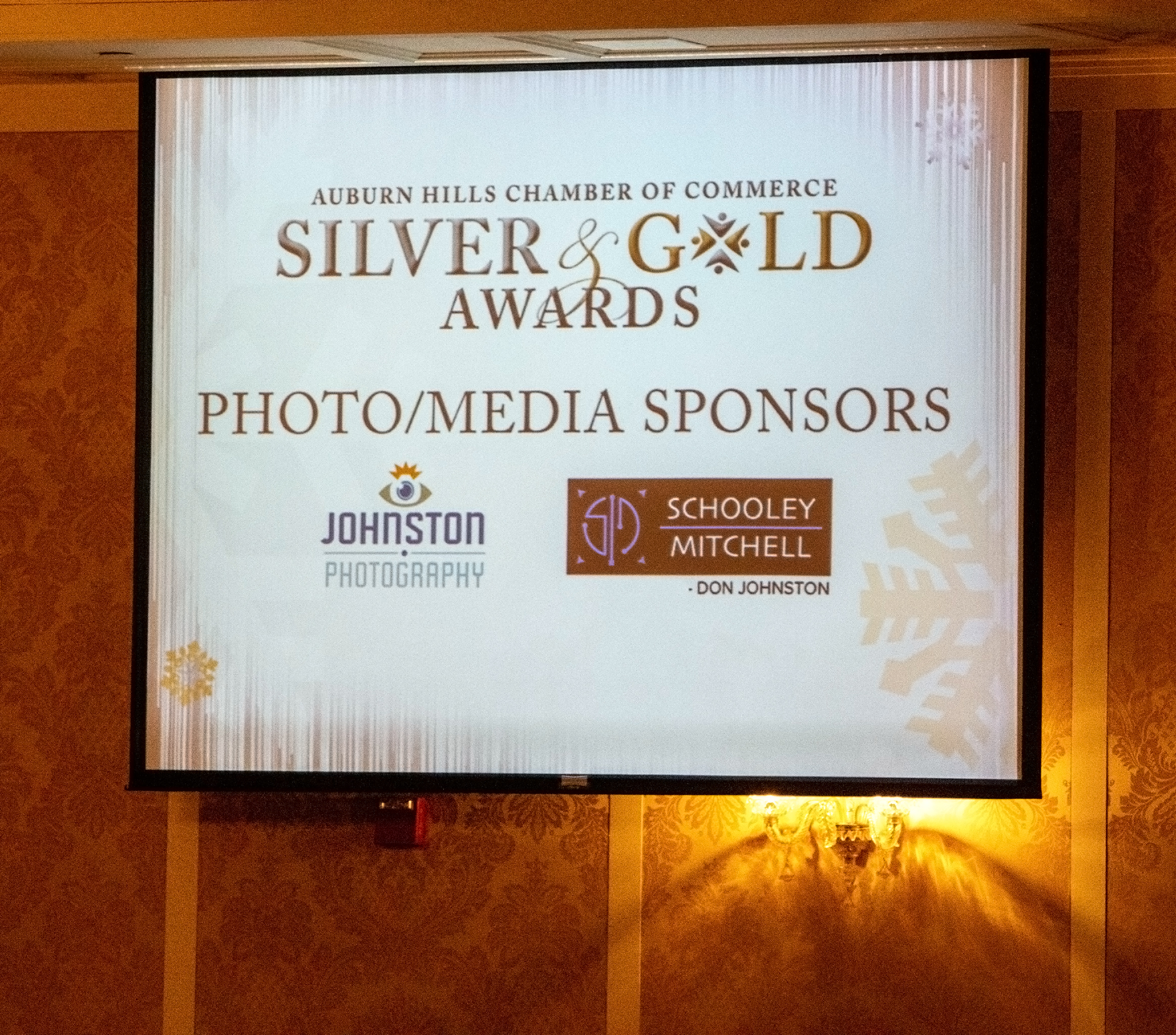 Community Involvement, 2021: Sponsoring the Auburn Hills Chamber of Commerce Silver & Gold Awards