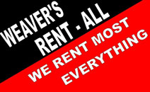 Recommendation for Weaver’s Rent All