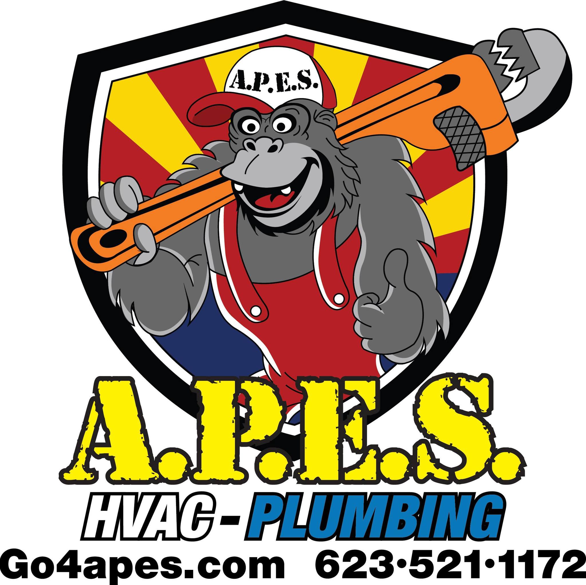 Check out A.P.E.S. Plumbing, Hvac, and Appliance