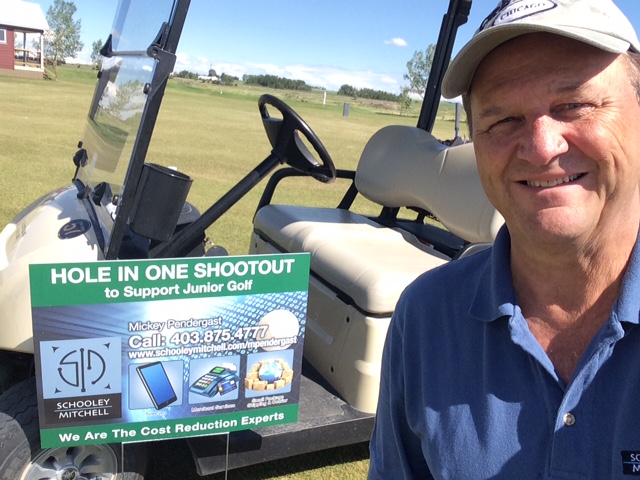 Schooley Mitchell Consultant Mickey Pendergast Community Involvement - Sponsor: Collicutt Siding Golf Club Hole In One Shootout