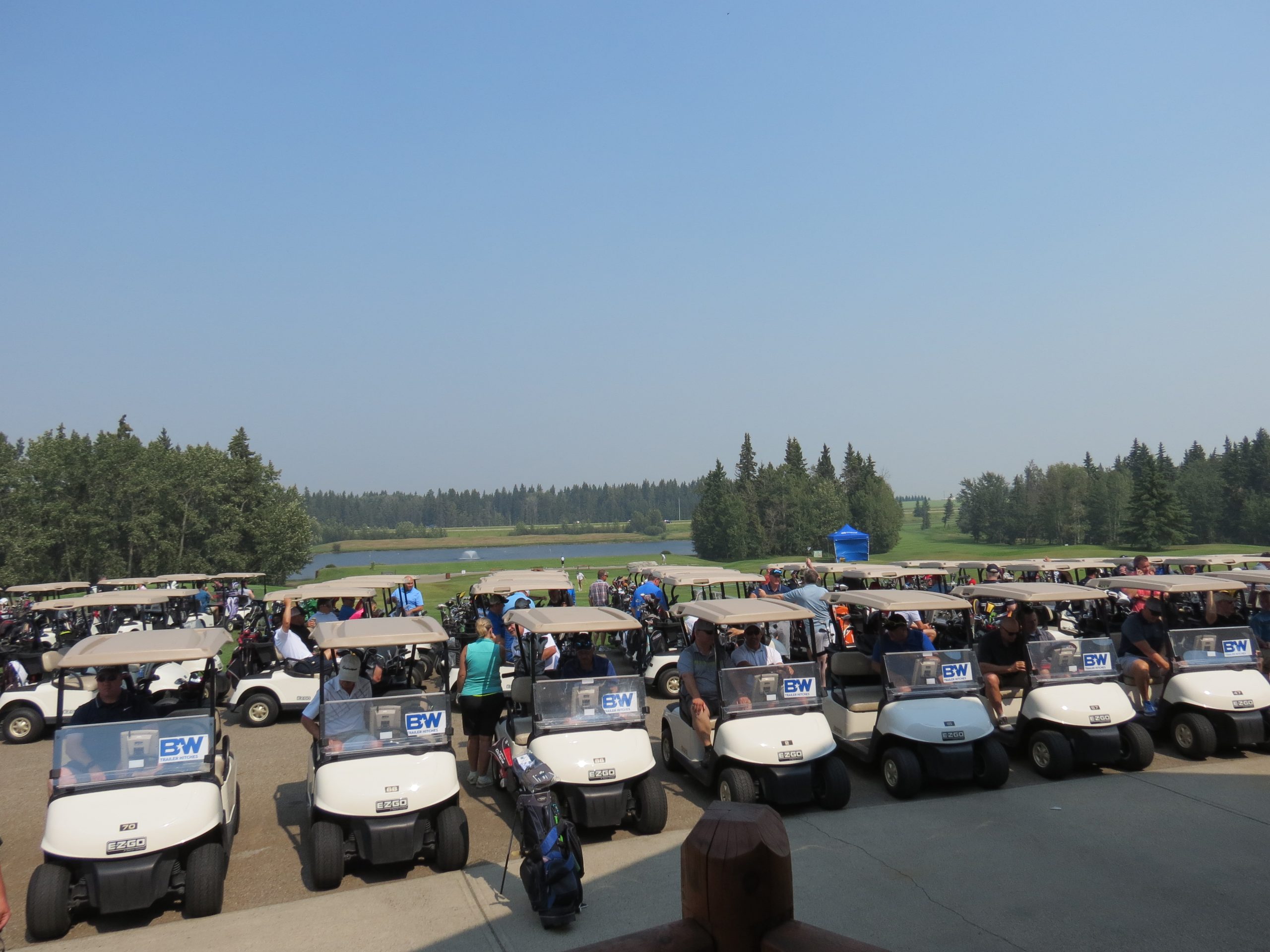 Schooley Mitchell Consultant Richard Warring Alberta Community Involvement: Recreation Vehicle Dealers Association of Alberta Annual Golf Tournament