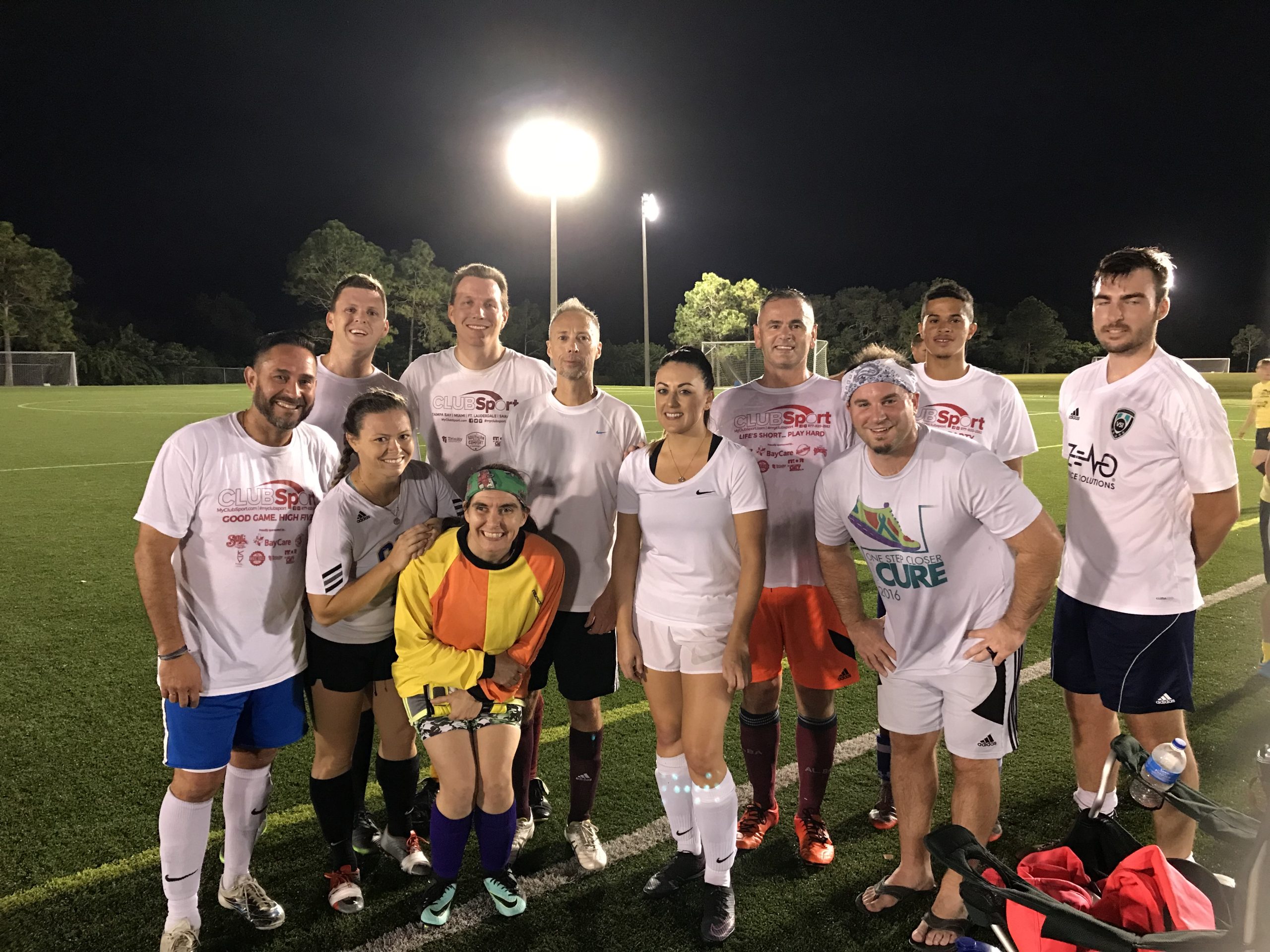 Schooley Mitchell Florida community involvement: Tampa Bay Club Sport Coed Soccer League