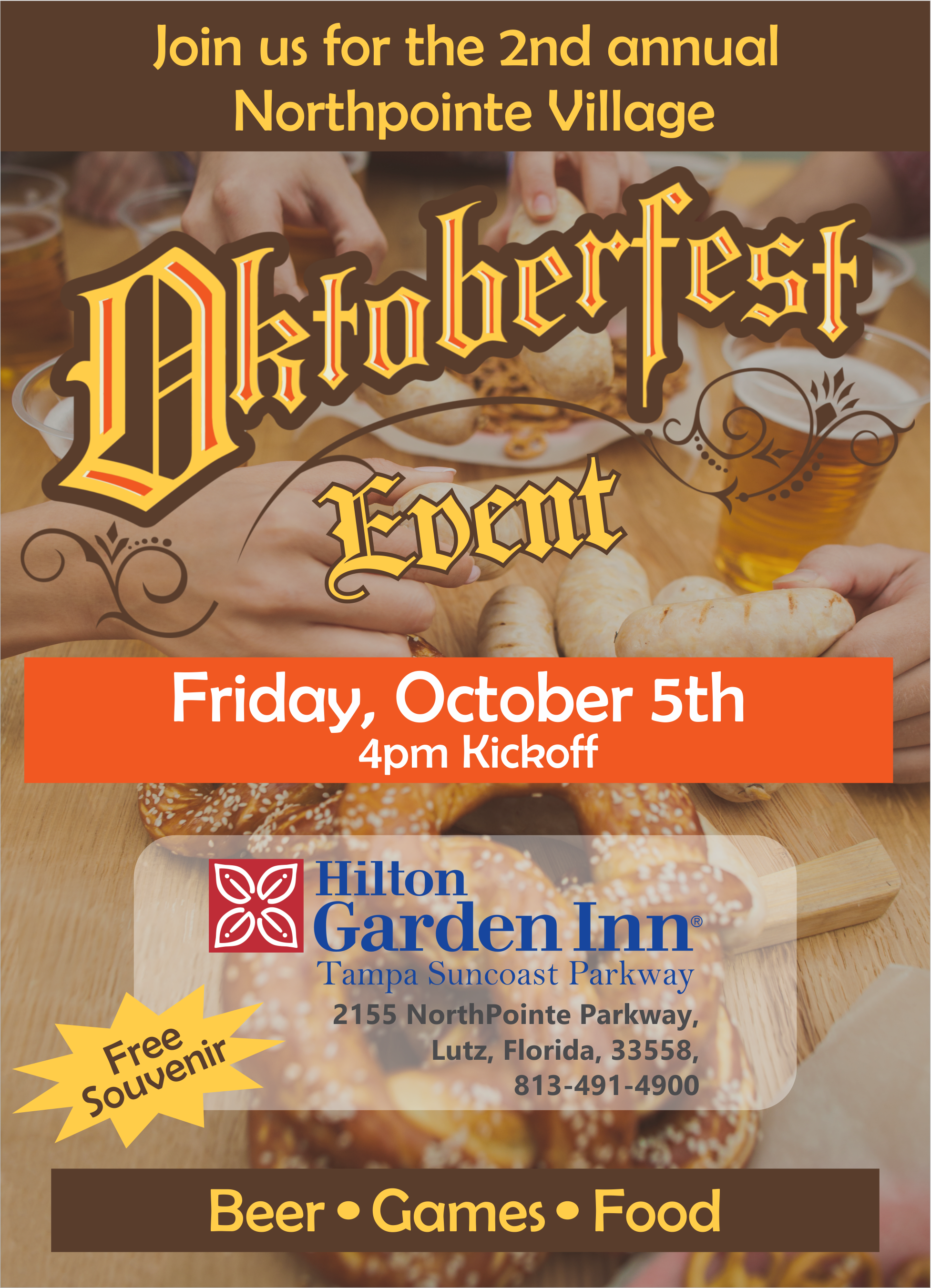 Schooley Mitchell Florida cost reduction services - community spotlight: Hilton Garden Inn Oktoberfest Kickoff Event